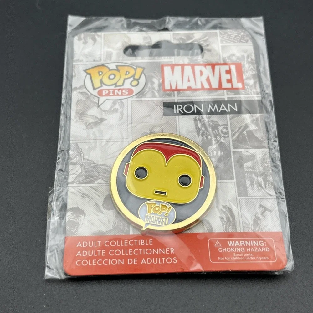 Funko Pop Marvel Iron Man Avengers‎ Lapel Hat Pin